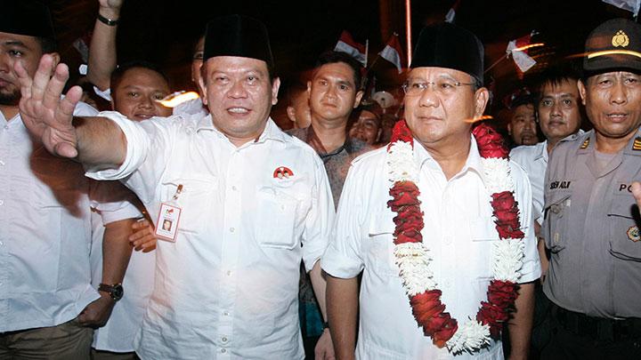 La Nyalla dan Prabowo